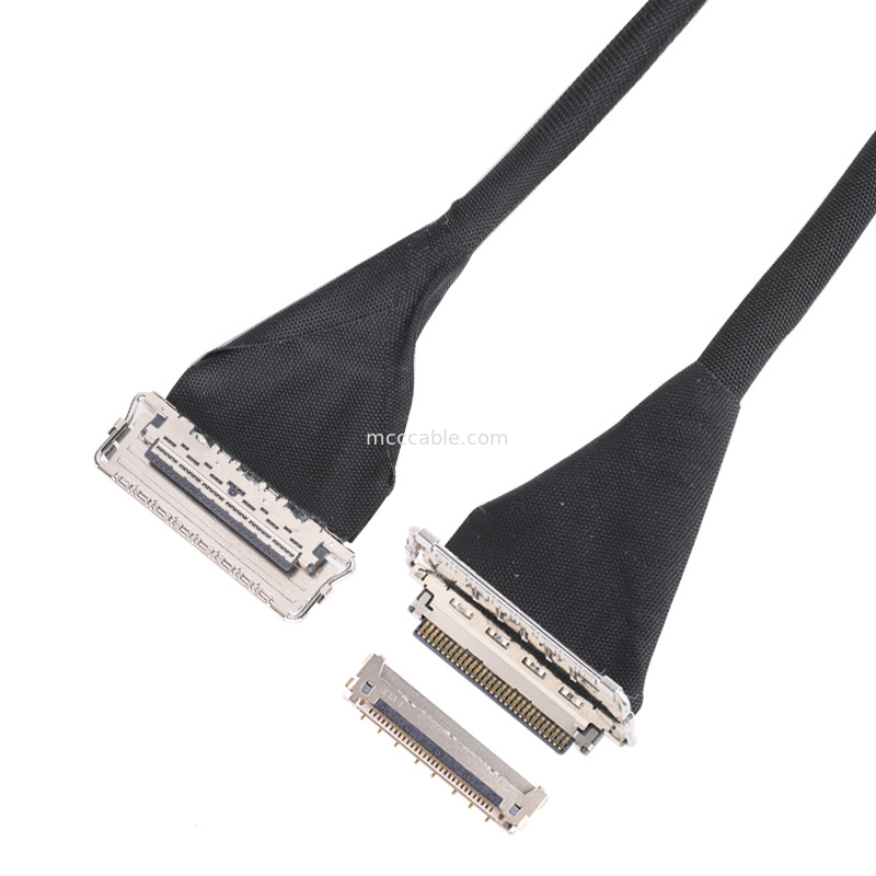 20679 0,4 mm Pitch 20pin 30pin 40pin 50pin Micro Conector Coaxial Direção horizontal