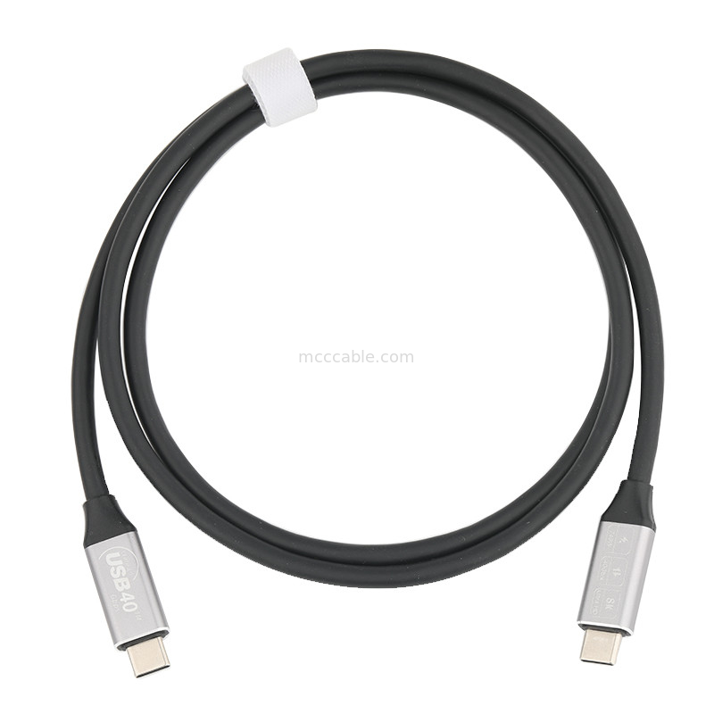 Cabo de extensão de alta velocidade do usb, tipo-c de USB ao tipo-c 4,0 de USB, 40Gbps