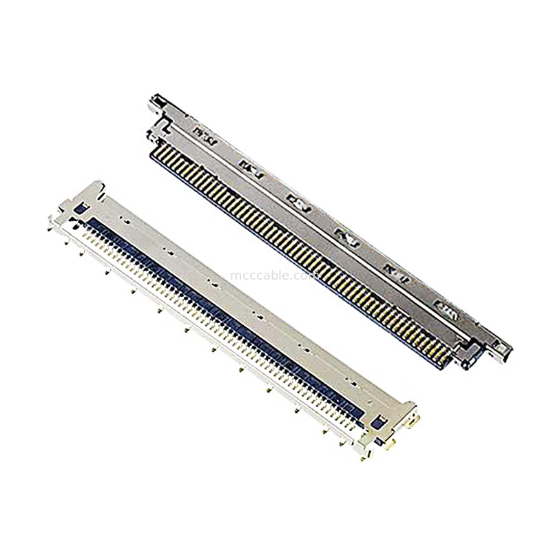 20680 20788 20789 20790 0,4 mm de inclinação Conector micro-coaxial de acoplamento horizontal Mellanox