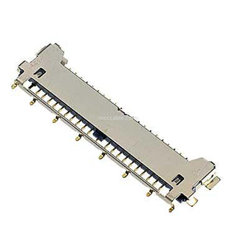 o conector dos lvds datilografa 40 a tipo de acoplamento horizontal do conector 20977-040T 040E 01 dos lvds do pino o conector Micro-coaxial