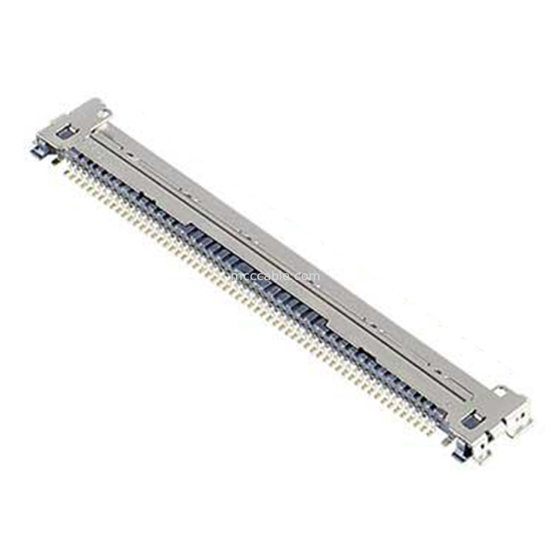 60P  CAF 20858-060T-01 0,4 mm Pitch, tipo de acoplamento horizontal FPC Plug Connector com bloqueio mecânico