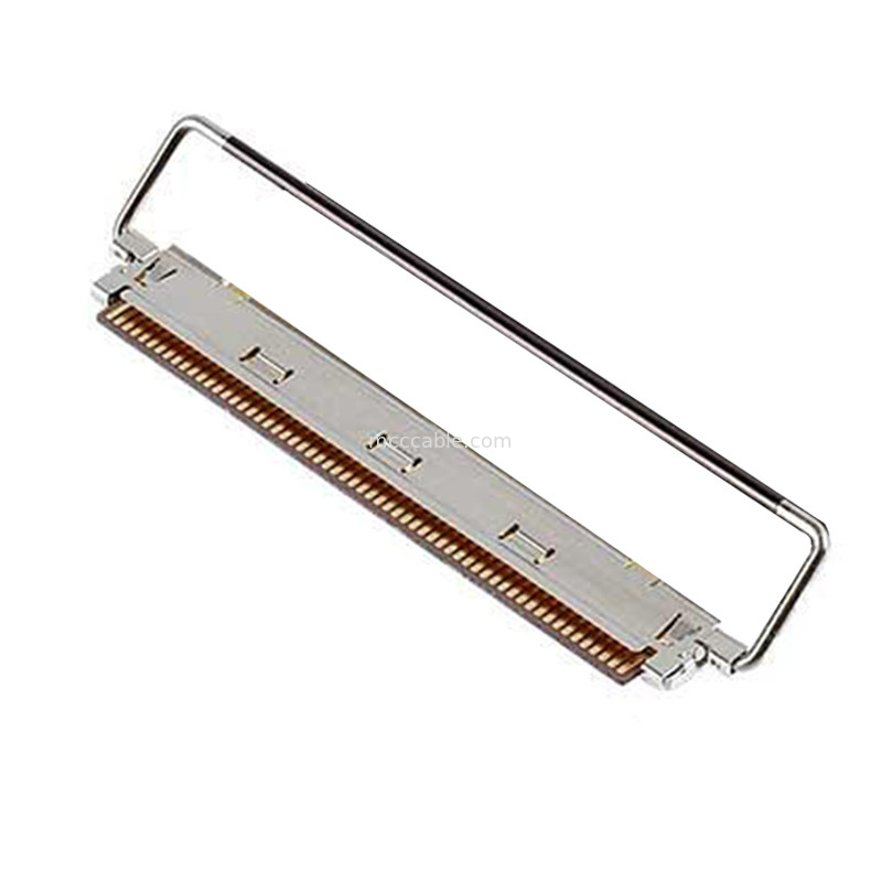 60P  CAF 20858-060T-01 0,4 mm Pitch, tipo de acoplamento horizontal FPC Plug Connector com bloqueio mecânico