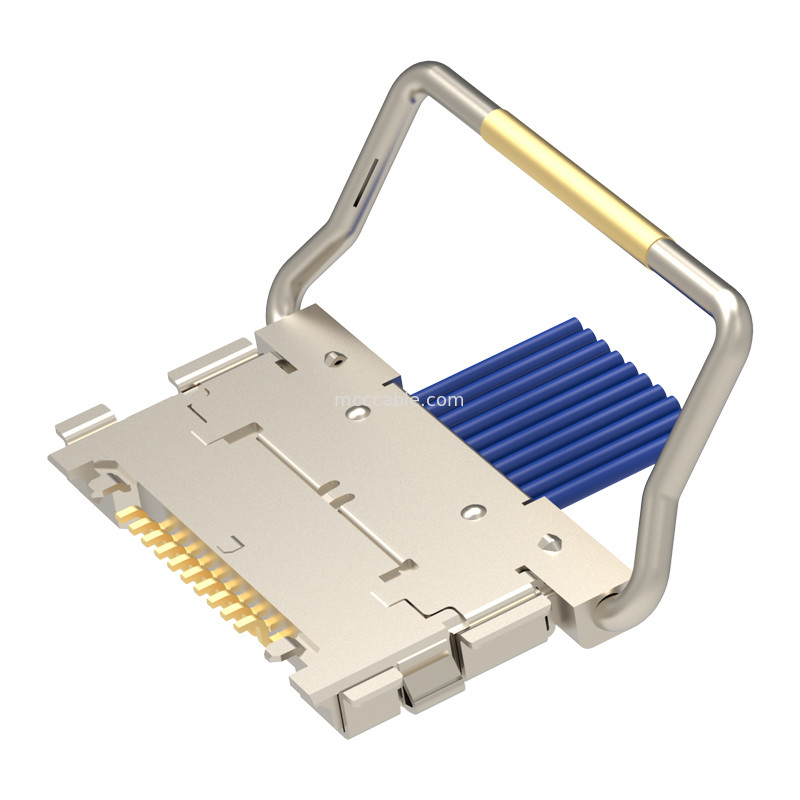 10p 20633-310T-01S Conector micro-coaxial com fechadura mecânica