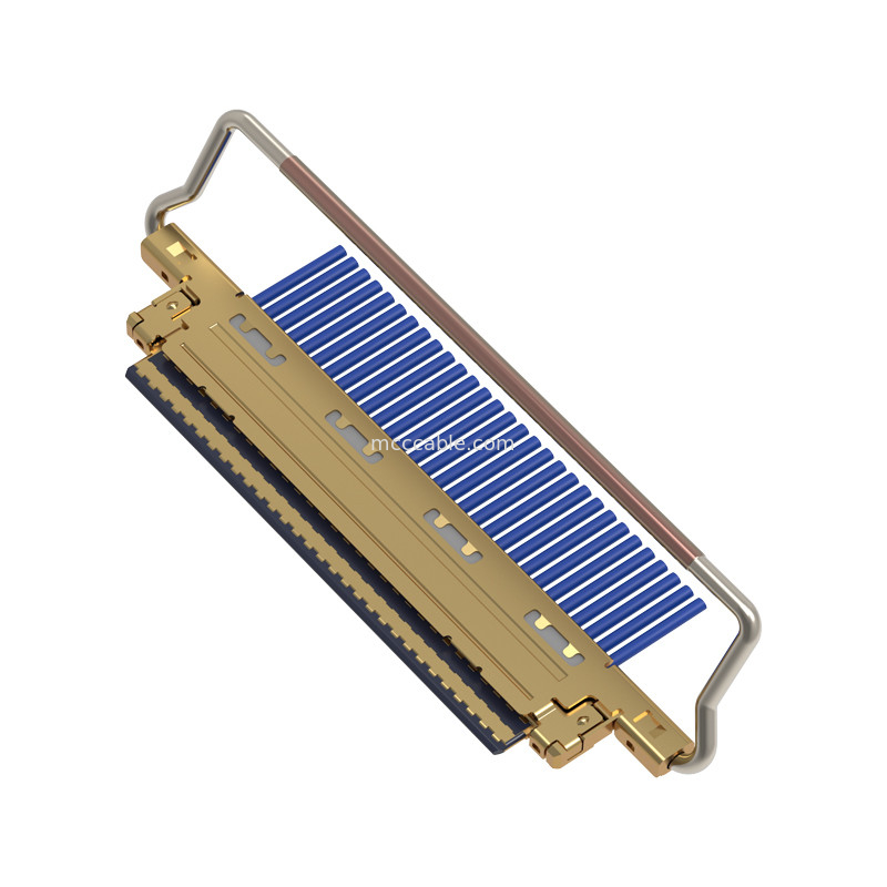 20453-230T-03 Conector micro-coaxial tipo acoplamento horizontal de 0,5 mm