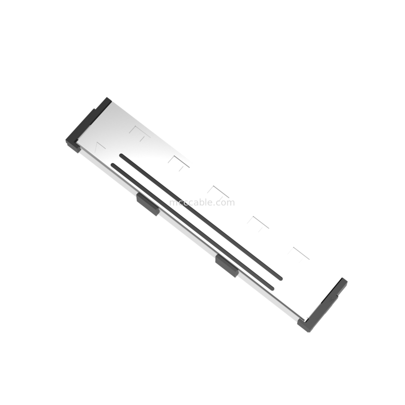 50P Lvds Micro-Câble Coax 20437-050T-01 0,5 mm de inclinação, conector micro-coaxial de tipo de acoplamento vertical