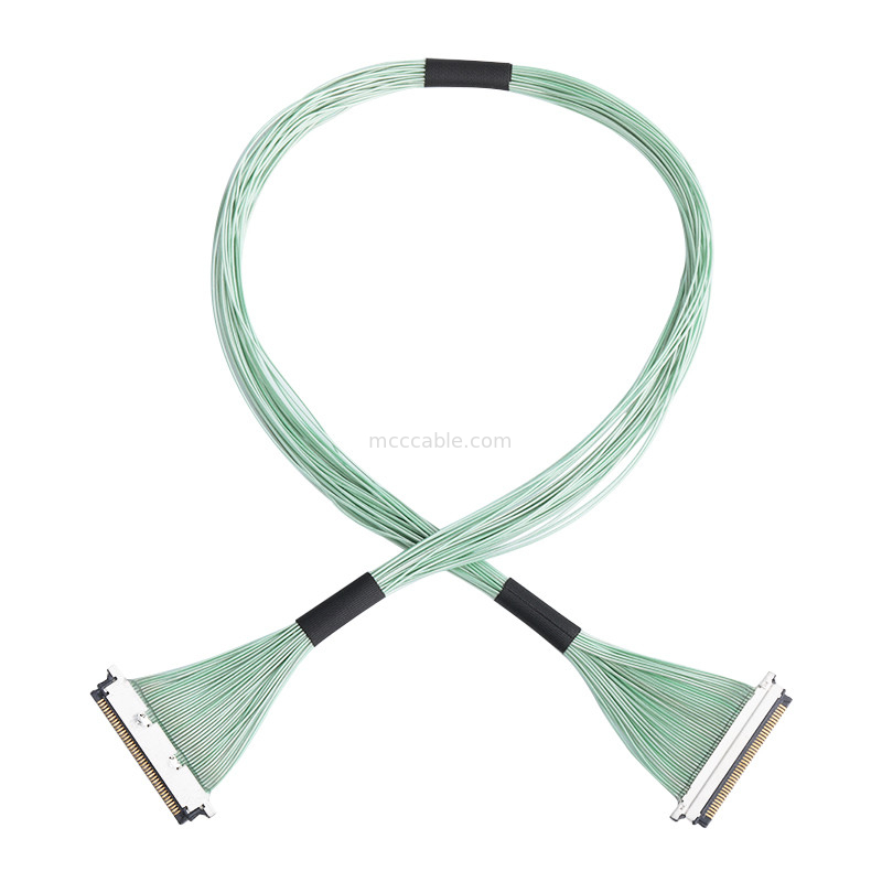 15pin Micro-Cabel Coaxial Assembléia20345-015T-32R 0,4mm pitch Conector micro-coaxial tipo acoplamento horizontal