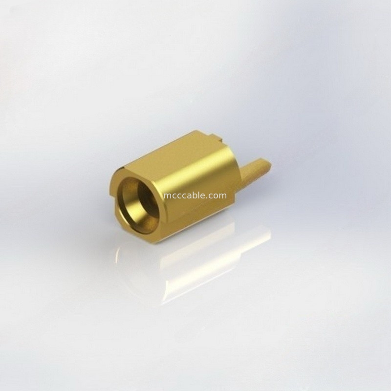Conector co-axial reto fêmea da conexão SMA RF com .015