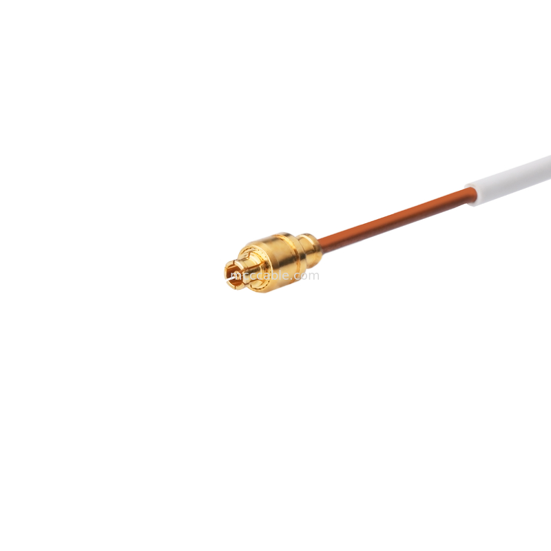 0,047 tomadas retas masculinas Te 1996771-1 de Sma do cabo coaxial 5G semi rígido a Smpm Jack fêmea