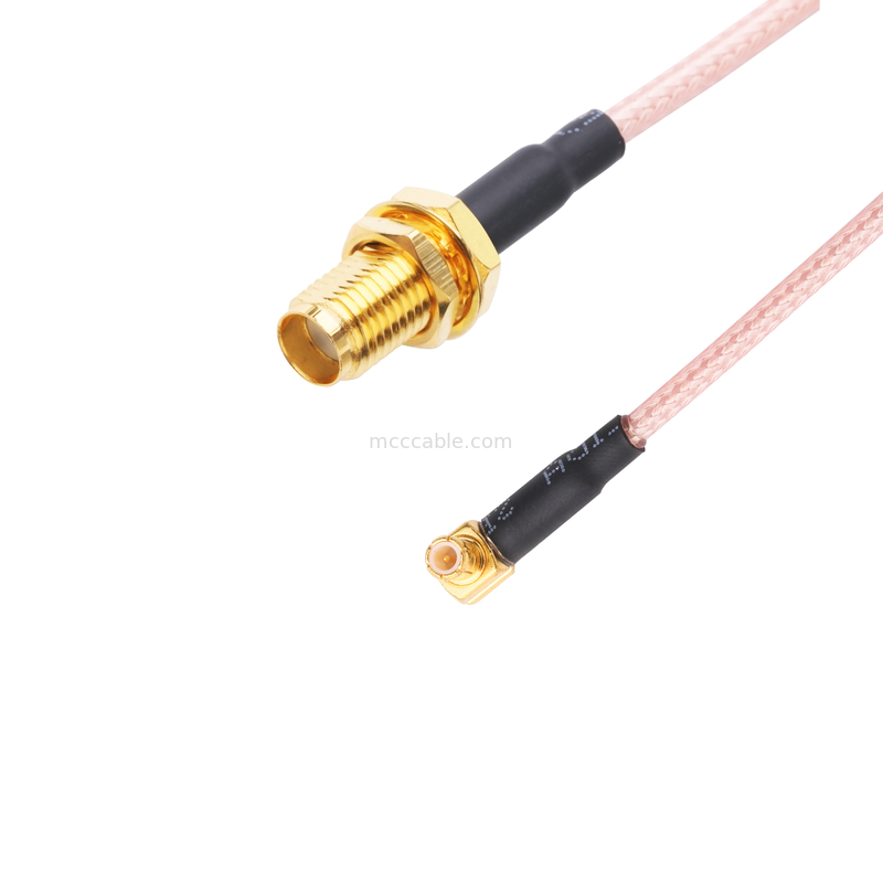 Cabo coaxial de conjunto de cabo Rg316 ao cabo de alta velocidade do samtec do conector ROHS do Rf