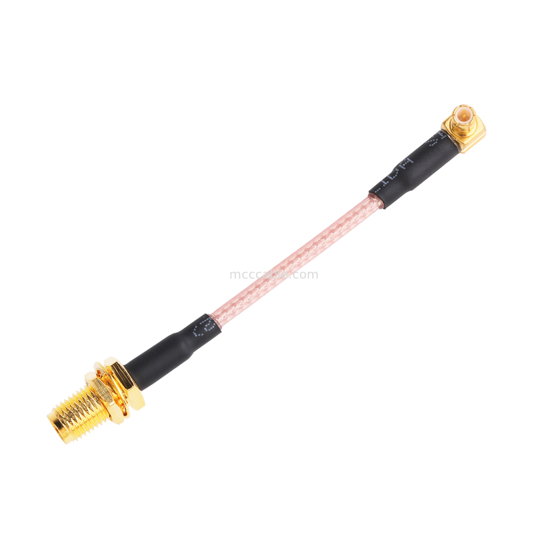 Cabo coaxial de conjunto de cabo Rg316 ao cabo de alta velocidade do samtec do conector ROHS do Rf