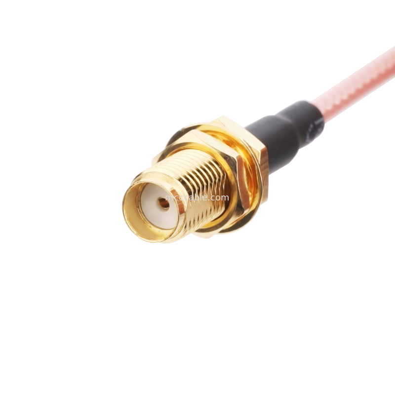 Cabo coaxial de conjunto de cabo Rg316 ao cabo de alta velocidade do samtec do conector ROHS do Rf