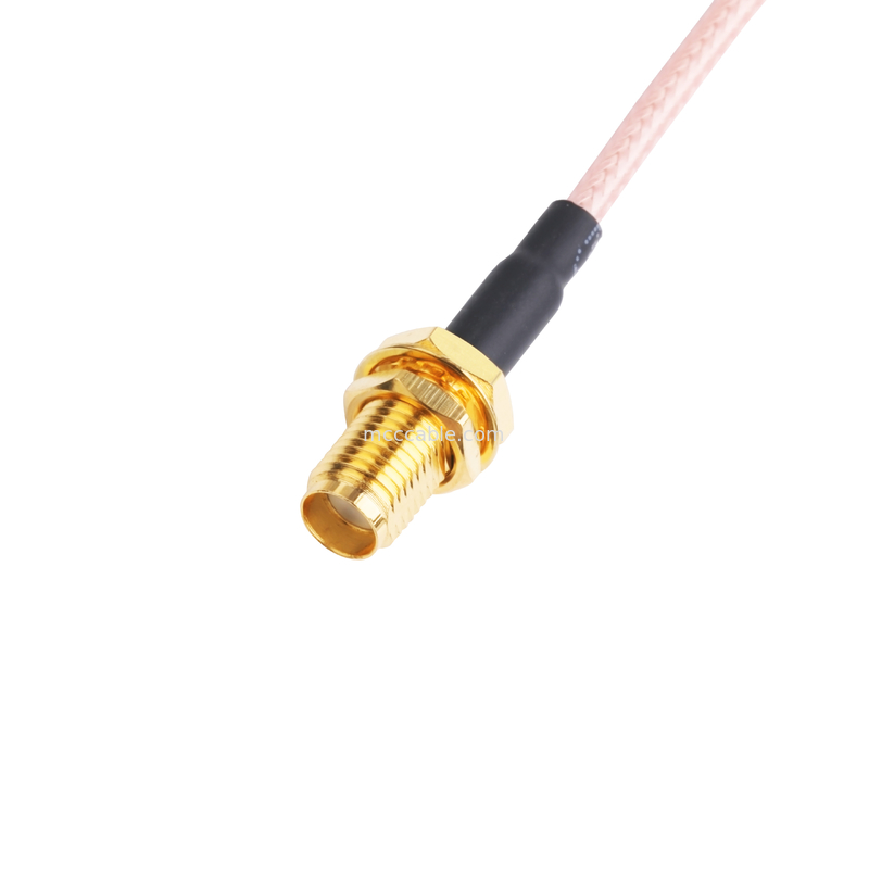 Cabo coaxial de conjunto de cabo Rg316 ao cabo de alta velocidade do samtec do conector ROHS do Rf