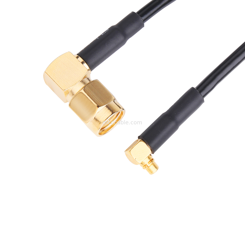 Micro tomada masculina R/A de Sma do conjunto de cabo Rg174 a Ra Mmcx Male Plug