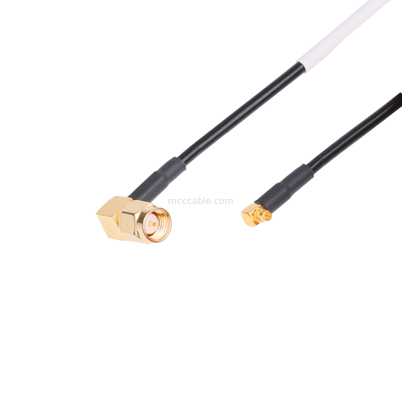 Micro tomada masculina R/A de Sma do conjunto de cabo Rg174 a Ra Mmcx Male Plug