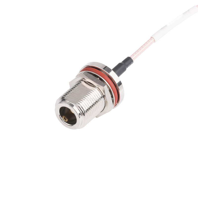 Tipo cabo de alta velocidade de N do samtec fêmea de Mini Straight do conector coaxial do Rf