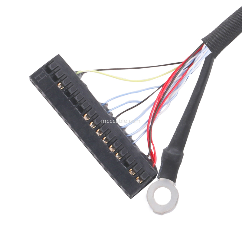 Cable Lvds edp Pitch 0.5mm Cable coaxial Assemblagem Corpo Original Pull Ring ou Imitação