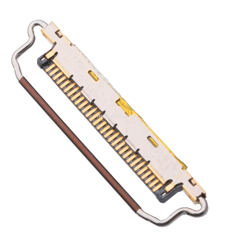 Luz do conector de cabo coaxial de DF81-30P-LCH micro - cor vermelha amarela