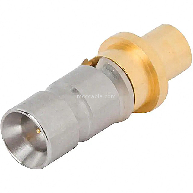 O ST do conector coaxial SMPM de Amphenol 3211-60350 RF obstrui dentro o tipo