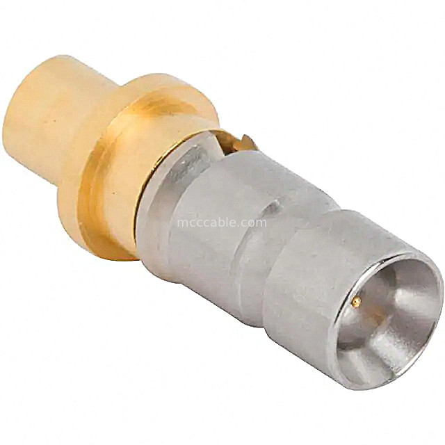 O ST do conector coaxial SMPM de Amphenol 3211-60350 RF obstrui dentro o tipo
