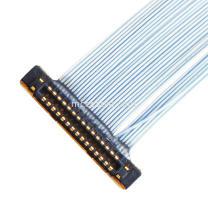 conjunto de cabo coaxial do passo KEL XSLS20-30 de 0.25mm micro para a câmara de vigilância