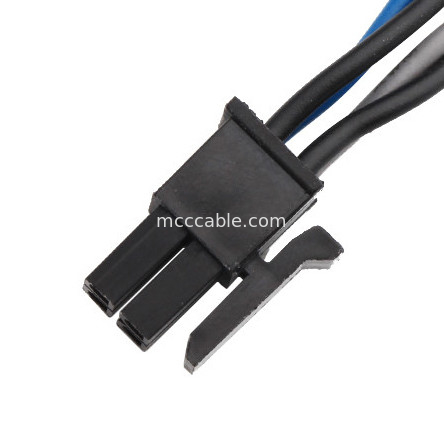 TE 2-520129-2 ao micro de Molex 0430250408 couberam o conjunto de cabo duplo do fio da fileira de 3,0 receptáculos
