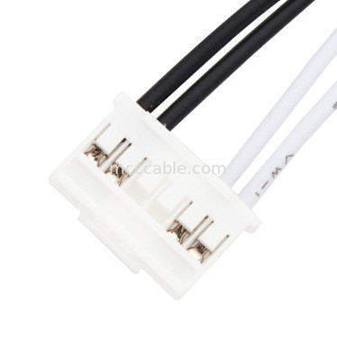 conjunto de cabo do conector do passo JST XHP-4P de 2.5mm 2,0 A PIN HY-6P ISO14001 do PASSO 6