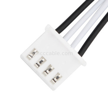 conjunto de cabo do conector do passo JST XHP-4P de 2.5mm 2,0 A PIN HY-6P ISO14001 do PASSO 6