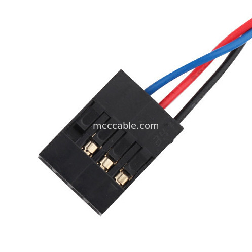 Conjunto de cabo Du Pont do chicote de fios de JST PHR-5P 4p ao comprimento 100mm de Molex 51021-04p
