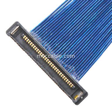 Conector da exposição de 30 lvds do conjunto de cabo coaxial 20380-R30T-06 do EDP  do Pin micro