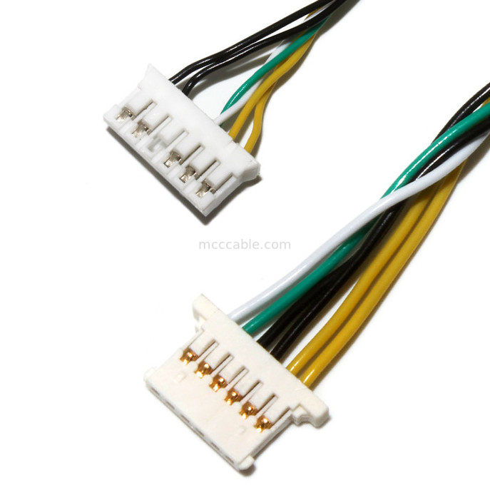 JST PHR-6 2.0MM 6 diodo emissor de luz de PIN To MOLEX 51146-0600 1.25MM 6 PIN Wire Harness    Cabo do luminoso