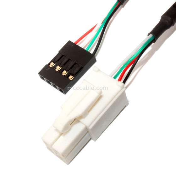 conector feito sob encomenda da série 70066 de Wiyh SL do chicote de fios do fio de Molex 50579404 do passo de 2.54mm