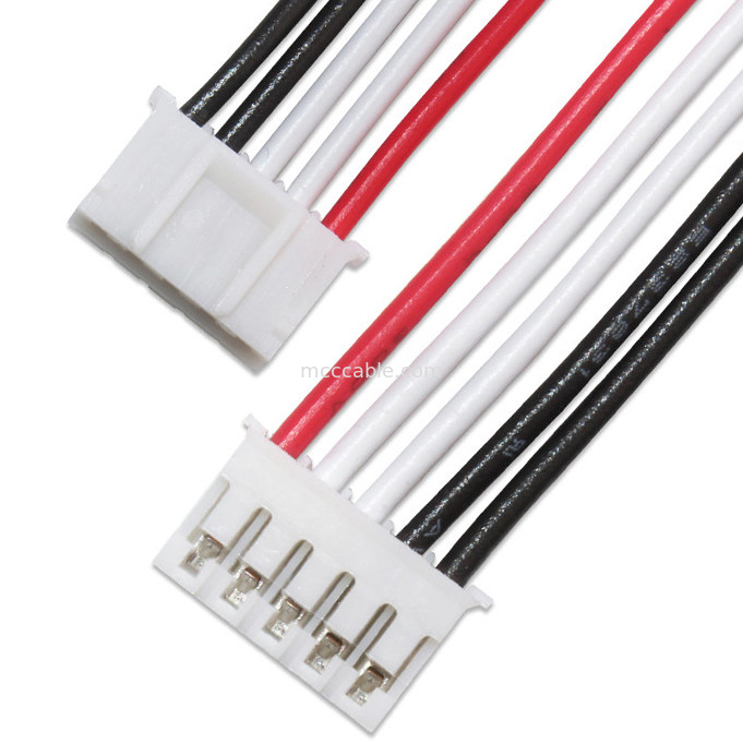 Chicote de fios feito sob encomenda do fio 1,5 do passo 12 milímetros de fio 5P PH2.0 de Pin Jst USB ao cabo de 5P PH2.0