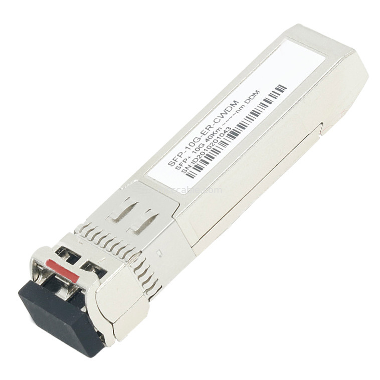 SFP-10G-ER-CWDM 40km DDM apoiou o canal sFP da fibra para ethernet