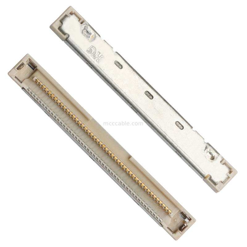 Conector da exposição de 46 lvds do comprimento do cabo coaxial DF36 40P 0.4SD 150MM Calibre de diâmetro de fios Calibre de diâmetro de fios 42 micro
