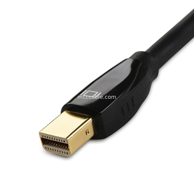 OEM / ODM montagem de cabo Lvds Mini Displayport para Dvi 3 em 1 conector de adaptador