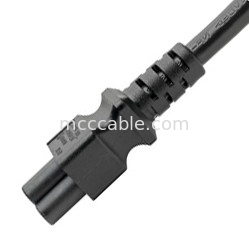 Adaptadores de conector C14 para C5 Cordão de adaptador de energia 7a 250v 18 Awg