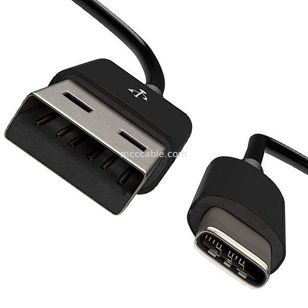 USB Tipo C para USB 2.0 USB C cabo de dados Alta velocidade 0,5 metros