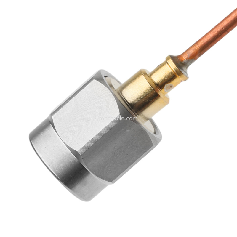 Cabo coaxial semi-rígido de Rohs Vita 67 Smpm Plug Directo para Sma Male Plug Directo Sro47