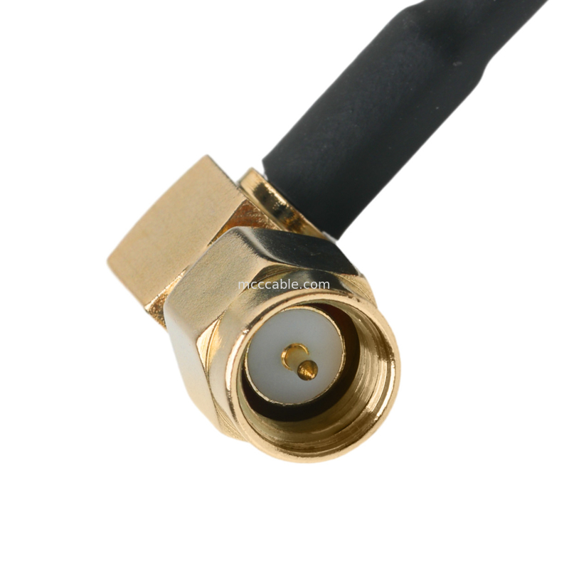 Ip67 Rohs Cable Coax Personalizado Ra Sma Plug Plug Ângulo Direito