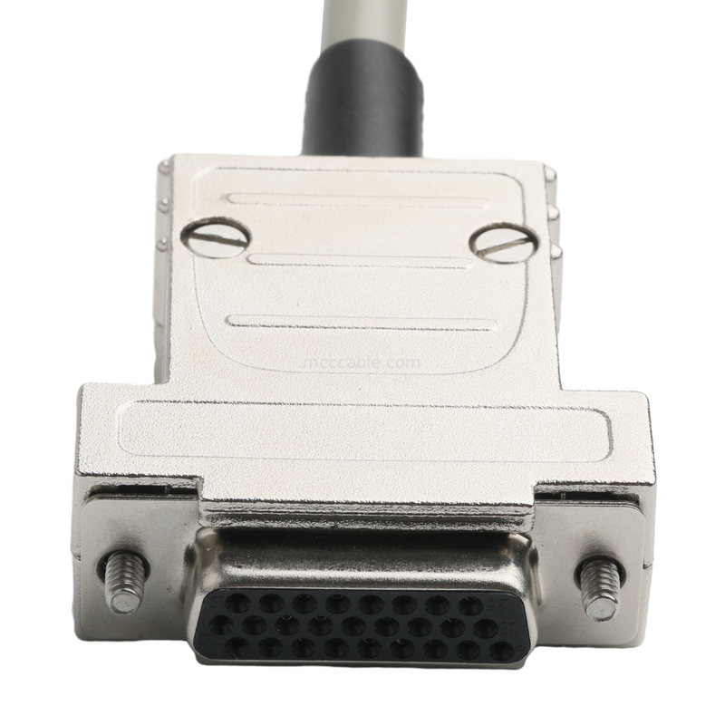 Hd D-Sub para Mdr Plug Connector Cabel 14p*28 Awg Od 7.0mm Beige PVC Jack