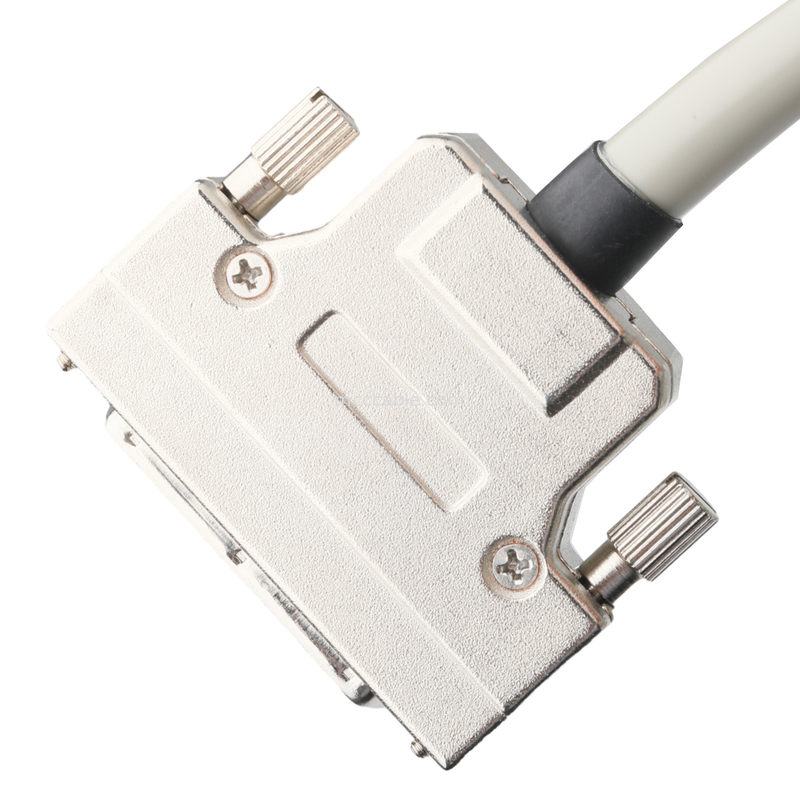 Hd D Sub Db50 Casca de liga de zinco níquel revestido com D-Sub Mdr Plug Od 90mm