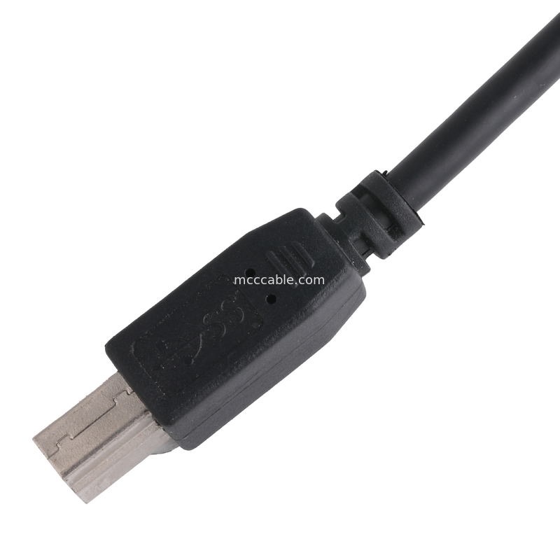 Conector de cabo de impressora Plug And Play USB 3.0 B Homem para Mulher USB 3.0 Bm para Bf