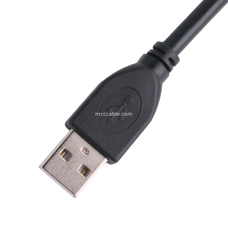 Cable de conector de impressora UL USB 2.0 Tipo A para Tipo B Bloqueio