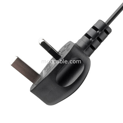 Cabo de alimentação elétrica Rohs Bs1363 para C7 2.5a 6 Ft 220v Interior