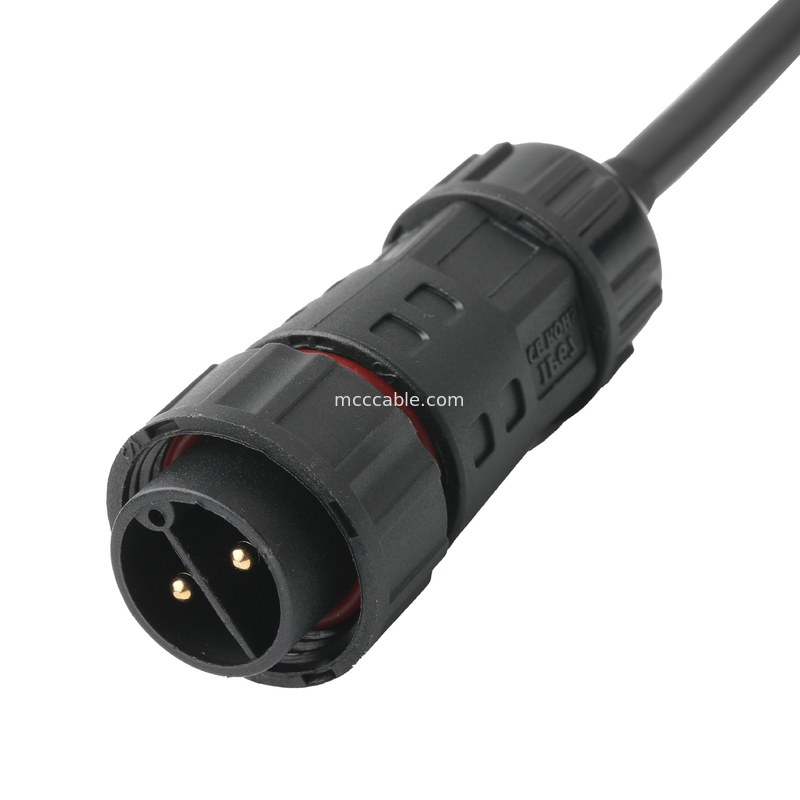 Conector impermeável de cabo ROHS M20 macho para JST PHR-6 fio UL2464 24AWGX5C OEM / ODM
