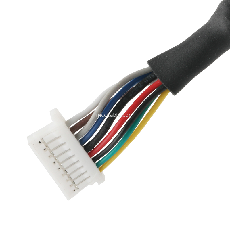 IP67 Conector à prova d'água M16 Feminino Para SH1.0 9P UL 2464 28AWG*4PR+AEB Cabo ROHS