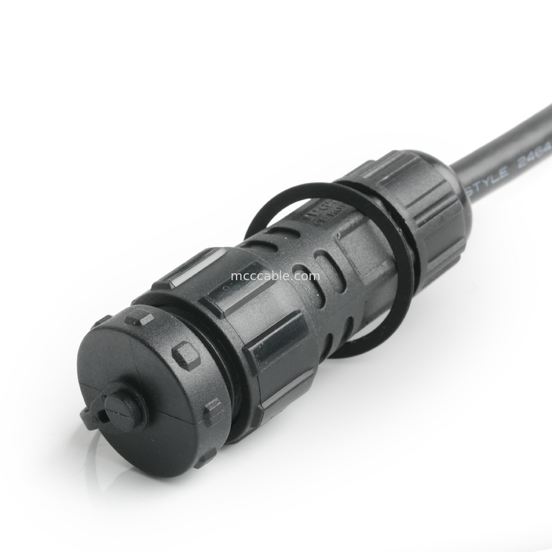 IP67 Conector à prova d'água M16 Feminino Para SH1.0 9P UL 2464 28AWG*4PR+AEB Cabo ROHS