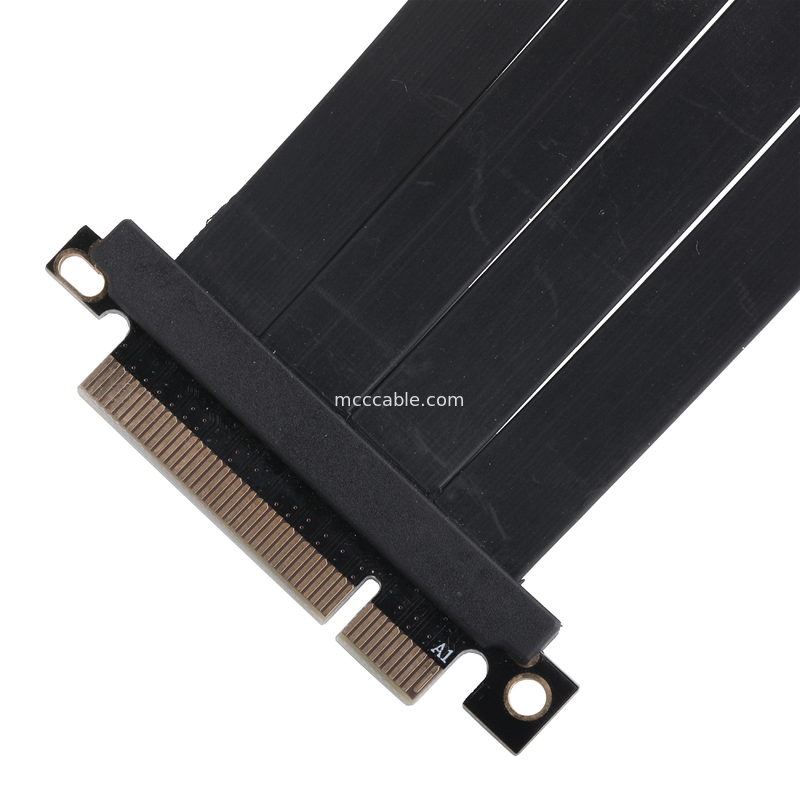 PCB Cable Coaxial Extremamente fino Cable de extensão de cartão gráfico PCIE para máquinas de mineração