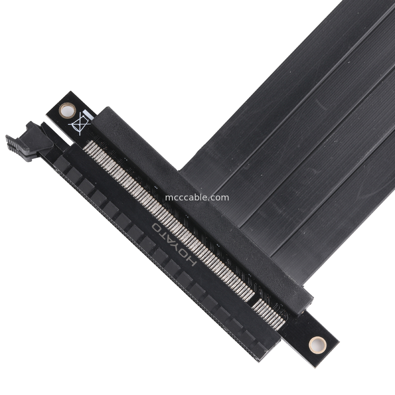 PCB Cable Coaxial Extremamente fino Cable de extensão de cartão gráfico PCIE para máquinas de mineração