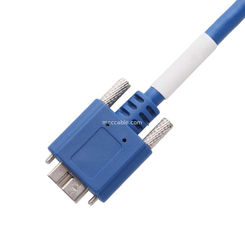 5gbps Micro B para USB 3.0 comprimento do cabo personalizar cor azul ROHS